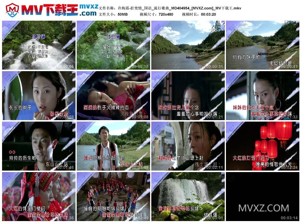 许海霞-肚兜情_国语_流行歌曲_MD404954